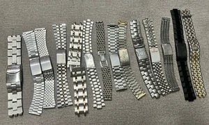 Lot Vintage  Bracelet Swiss/ Japan Seiko Citizen Rado Swatch Tissot & other - Imagen 1 de 12