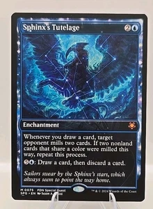 Sphinx's Tutelage MTG Foundations Ospiti Speciali Regolari - Foto 1 di 2