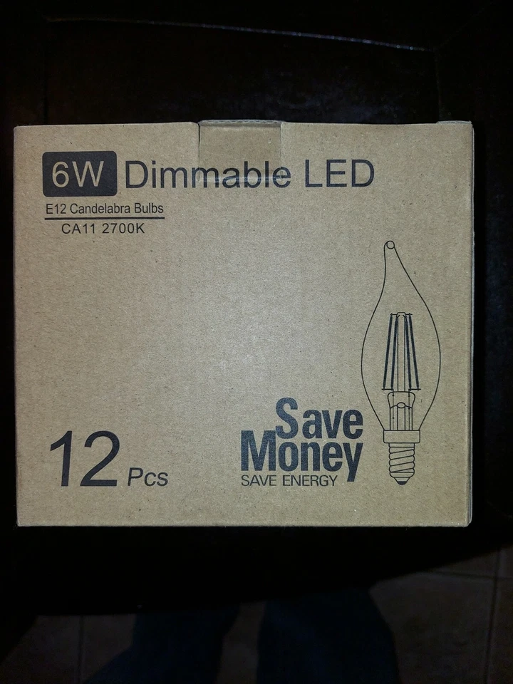12-pacck Dimmable L.k Warm White Bulbs - Image 1 of 1