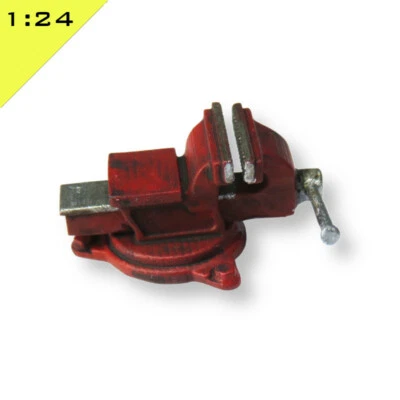 1x 3D Printed WORKBENCH VICE 1:24 scale Model Miniature Diorama Scenery