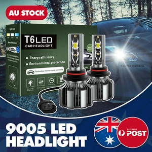 2x 9005 Hi Beam LED Headlight Globes For Ford Falcon FG-X Sprint 2016-2017 - Picture 1 of 12