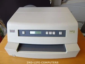 Wincor Nixdorf HighPrint 4915 A4 24-Pins Dot Matrix Printer Serial FOR PARTS - Photo 1/3