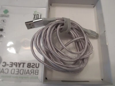 New Boxed Lax USb type-c 10 ft braide cable - Image 1 of 4