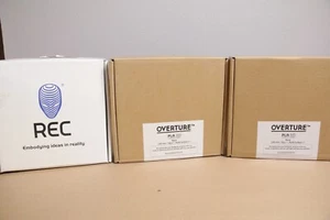 3x Lot Overture PLA 3D Printing Filament 2.85 mm Black PLA +Rec ABS 1kg 750g - Picture 1 of 7