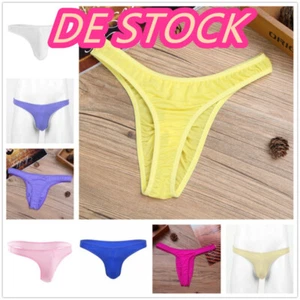 DE Herren-Unterwäsche Unterhosen Slip Sportslips Brief Bikini String Tanga M-XL - Bild 1 von 90