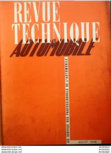 Revue Technique Automobile Ford V8 21cv Pistons BHR 1948 - Imagen 1 de 8