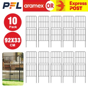 10x Garden Plants Support Metal Trellis Garden Fence Rust-proof Animal Barrier - Picture 1 of 10