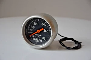 Vintage AutoMeter Auto Meter 3431 Water Temp Gauge Jeep Ford Chevy Rat Rod Parts - Picture 1 of 6