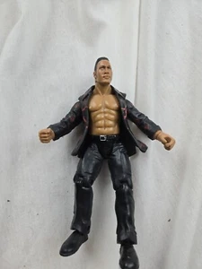 2000 JAKKS TITAN TRON LIVE THE ROCK ACTION FIGURE WITH JACKET! WWE WWF WCW  - Picture 1 of 4
