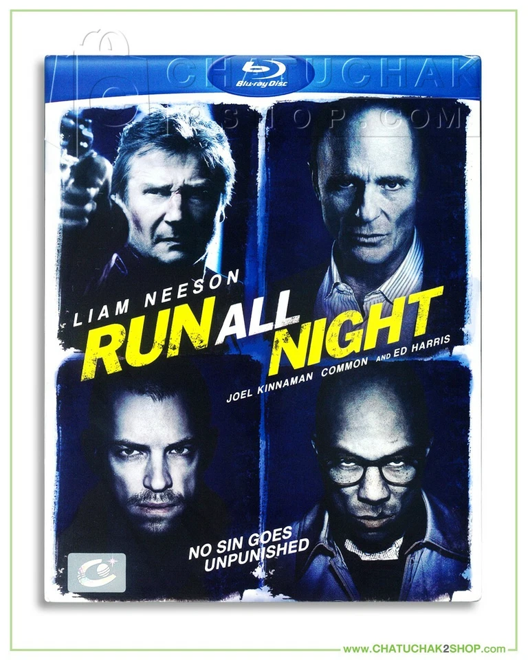 Run All Night (Blu-ray) LIAM NEESOM, ED HARRIS, COMMON, JOEL KINNAMAN / NEW! - Image 1 of 1