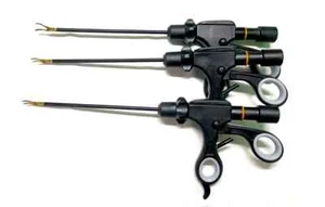 Laparoscopic Bipolar Cutter Sealer Forceps Reusable Instrument Set 5mm 170mm 3Pc - Picture 1 of 8