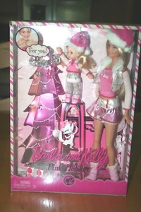 Barbie e Kelly rosa vacanze Mattel 2008 set da collezione - nuovo con scatola - Foto 1 di 7