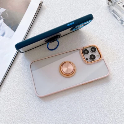 Case Magnetic Shockproof Ring Cover For iPhone 15 Pro Max 14 13 12 11 XR 6s - Image 1 of 4