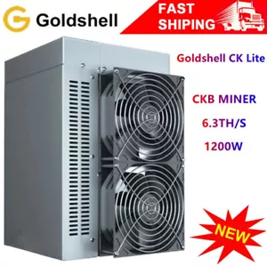 Nuevo 2022 Goldshell CK LITE Miner CKB Miner 6.3TH/s 1200W Nervous Network Miner - Imagen 1 de 6