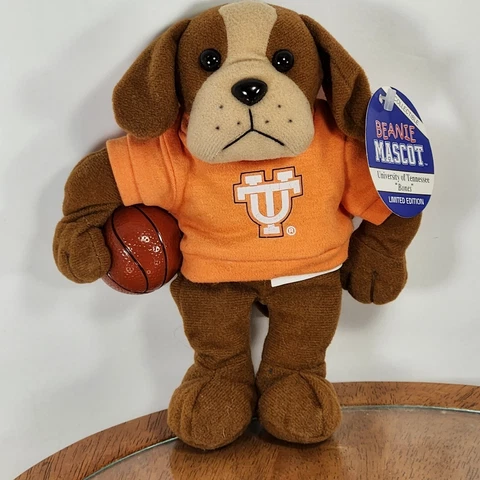 University of Tennessee Beanie Mascot  "BONES" Collectable Limited Edition Cover