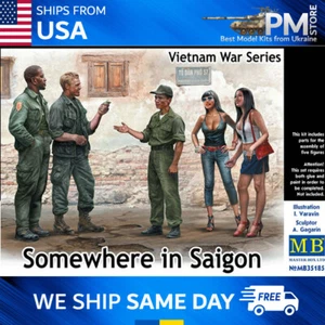 Master Box 35185 Somewhere in Saigon Vietnam War Series 1/35 - Picture 1 of 8