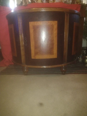 Vintage Mahogany Commode Cover