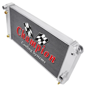 3 Row RS Champion Radiator for 1986 - 2005 Chevy S10 Chevy V8 Conversion - Imagen 1 de 7
