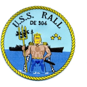 DE-304 USS Rall Patch - Picture 1 of 6