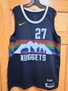 Denver Nuggets Jamal Murray Black City Edition Nike Jersey Size 56 Xxl - Picture 1 of 7