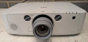 NEC PA550W Professional Projector HDMI High Powered 5500 Lumens 1876 Hours Used - Picture 1 of 4