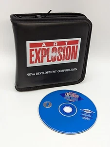 Mac Nova Development Art Explosion Images 13 Disc Set In Original Case - Picture 1 of 18