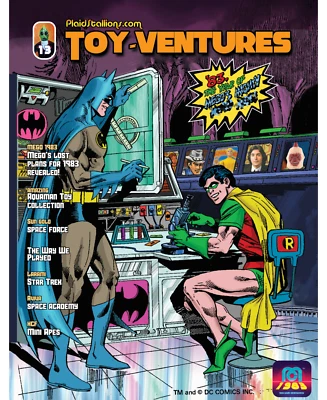Revista Toy-Ventures # 13: Mego's Lost Plans for the Superheroes 1983 Foto 1 de 4