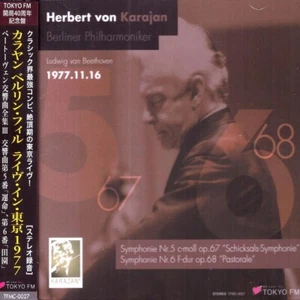 (CD) Beethoven - Symphony No.5.6 / Herbert von Karajan - Imagen 1 de 1