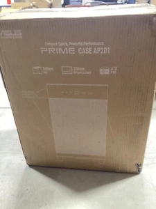 Asus MicroATX Black case with Tool-Free Side Panels and a Quasi-Filter mesh - Zdjęcie 1 z 8