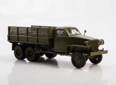 STUDEBAKER US6-U3 US ten wheeled truck Modimio Soviet Red Army 1:43 gift - Image 1 of 4