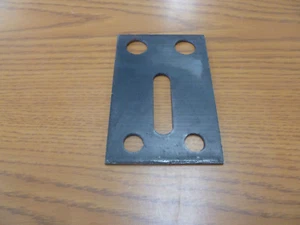 20 New Pallet Rack Base Foot Anchor Plates Feet Welded unpainted Shim Tear Drop - Picture 1 of 4
