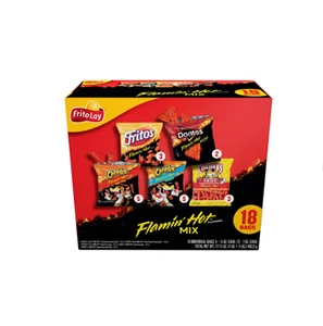 Frito-Lay Flamin' Hot Mix Variety Pack Snack Chips, 18 Count Multipack - Picture 1 of 6