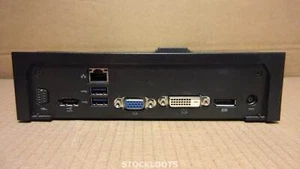 Station d'accueil Dell CPGHK E-Port II USB 3.0 DVI DP VGA eSATA RJ-45 EXCL PSU - Photo 1/3