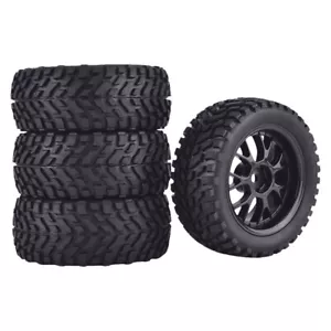 4 Stück 75 mm RC-Rad 12 mm Sechskantreifen für 144001 1/14 1/16 1/10 RC-Auto - Bild 1 von 8