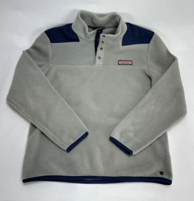 Pullover polar Vineyard Vines Martha's Vineyard talla M Foto 1 de 4