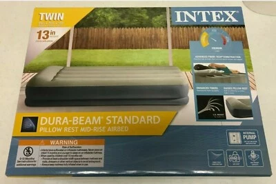 Intex Twin 13 Inch Dura Beam Standard Internal Pump Brand New! - Image 1 of 4