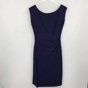 DVF Diane von Furstenberg Jori Purple Haze vestido recto tejido nuevo 12 - Imagen 1 de 7