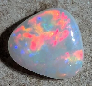 0.70ct Light Opal Red Multicolor Freeform Coober Pedy! - Picture 1 of 13
