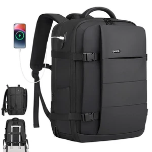 Travel Laptop Backpack for Men Women, 41L Expandable Backpack with USB Chargi... - Picture 1 of 8