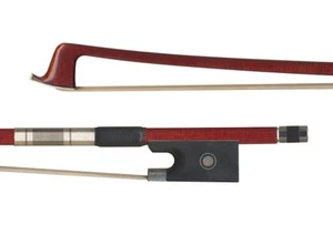 GEWA Carbon-Pernambuco 1/4 Size Hybrid Violin Bow - Full-Lined Nickel - Picture 1 of 1