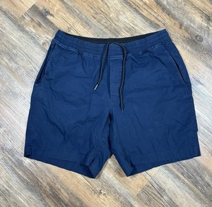 Pantalón Corto Lululemon Para Hombre L Azul Marino Rompe el Ritmo Sin Forro 7" Bolsillos entrepierna - Imagen 1 de 10