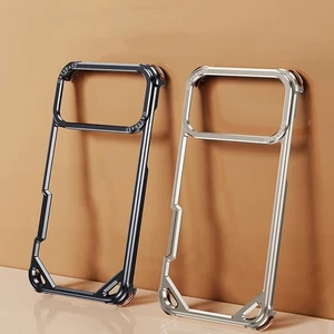 Funda protectora de teléfono con marco rígido de aluminio a prueba de golpes para iPhone Air 17 16 15 Pro Max - Imagen 1 de 15