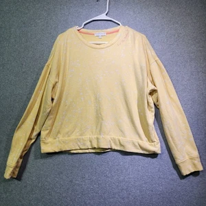 Sudadera PJ Salvage Let The Sunshine In Yellow Splatter para mujer grande” - Imagen 1 de 9