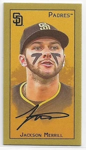 Tarjeta de béisbol 2025 Topps 205 Jackson Merrill #NNO Mini San Diego Padres - Imagen 1 de 2