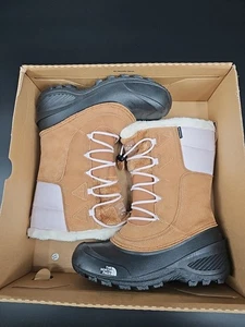 THE NORTH FACE Youth Shellista Lace IV, Toasted Brown/Lavender Gr. 4 Kinder Stiefel - Bild 1 von 4