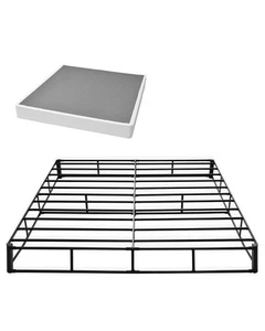VEVOR Somier King con Tela Lavable 2010 x 1925 x 230 mm Carga de 1587,57 kg - Imagen 1 de 12