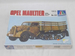1/35 Italeri WWII German OPEL MAULTIER Half Track Truck Plastic Model Kit NEW - Picture 1 of 1