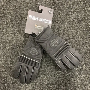 HARLEY DAVIDSON Women's Apex Mixed Media Gloves XS Black * - Picture 1 of 8