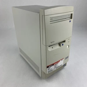 Computadora de colección IBM Aptiva E580 Pentium III 450 MHz 96 MB sin sistema operativo sin disco duro - Imagen 1 de 23