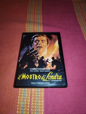 IL MOSTRO DI LONDRA DVD RARO HORROR D'ESSAI SINISTER CHRISTOPHER LEE IN 4K 1960 - Immagine 1 di 4